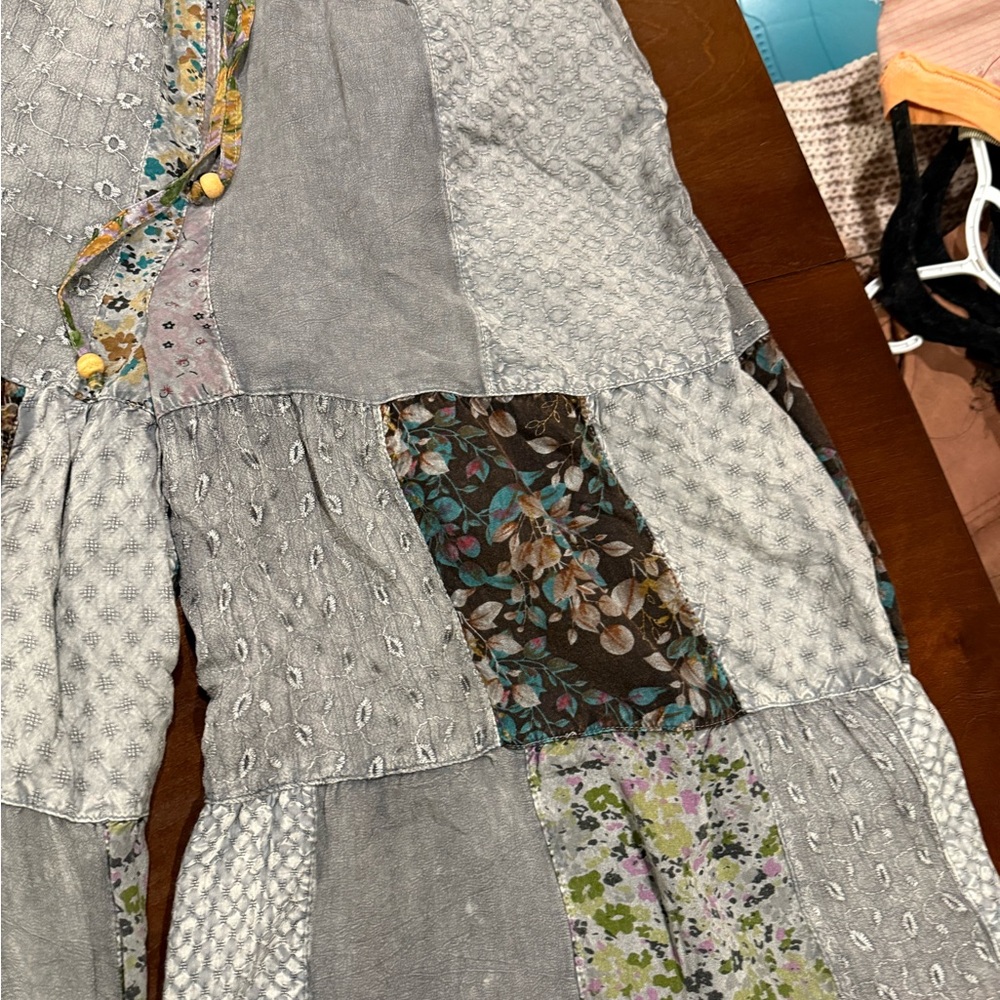 "Young Threads” NWT Wide Leg
Patchwork Pants NWT - image 5